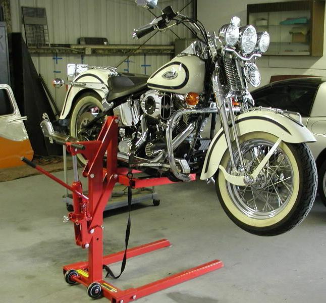 760mm 500 Kg Central Hydraulics High Position Motorcycle Lift